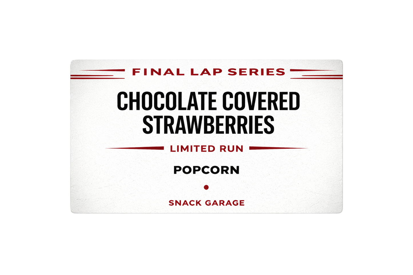 Chocolate Covered Strawberries Popcorn
