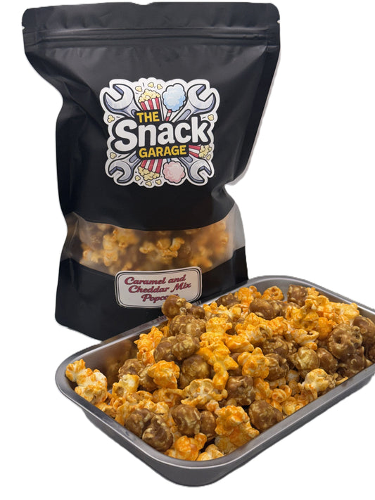 Caramel and Cheddar Mix Popcorn