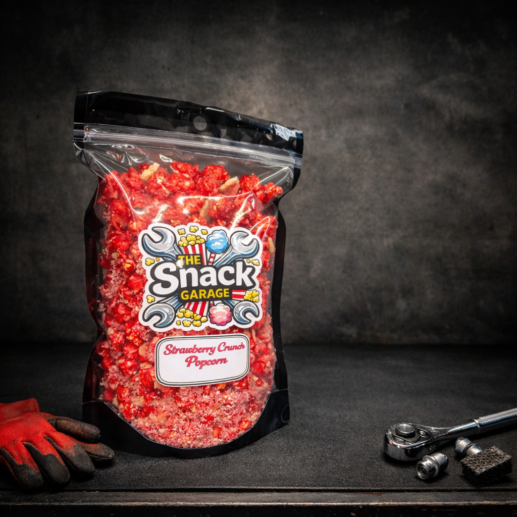 Strawberry Crunch Popcorn