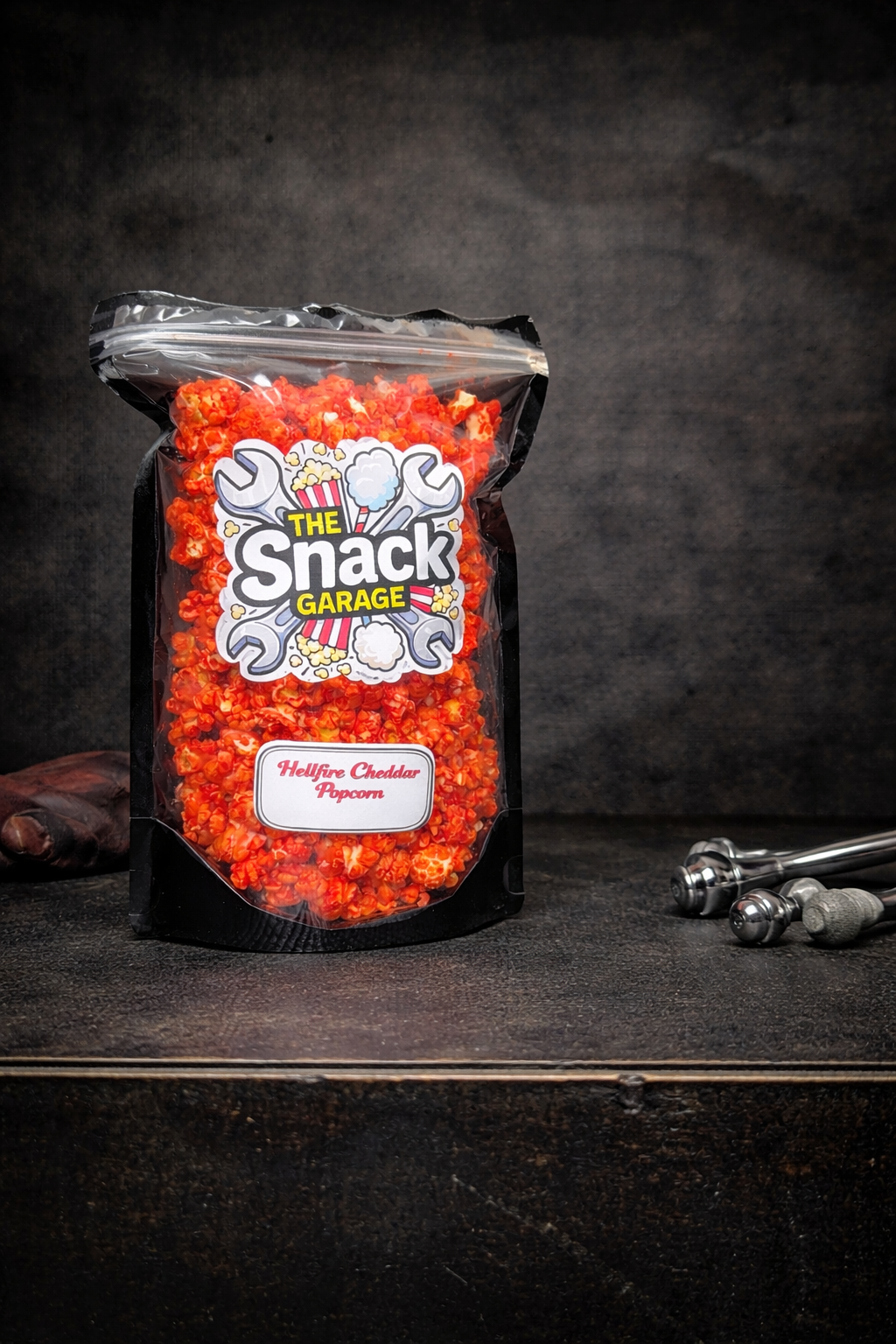 Hellfire Cheddar Popcorn (Fundraiser)
