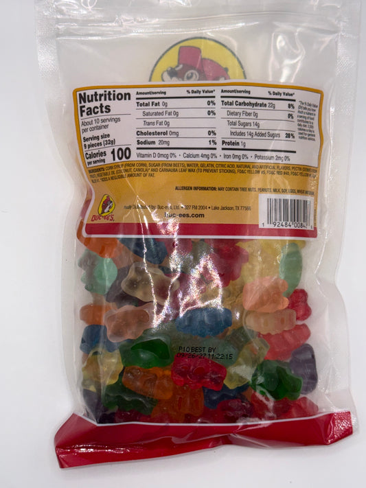 Buc-ee's 12 Flavor Gummi Bears product photo 2