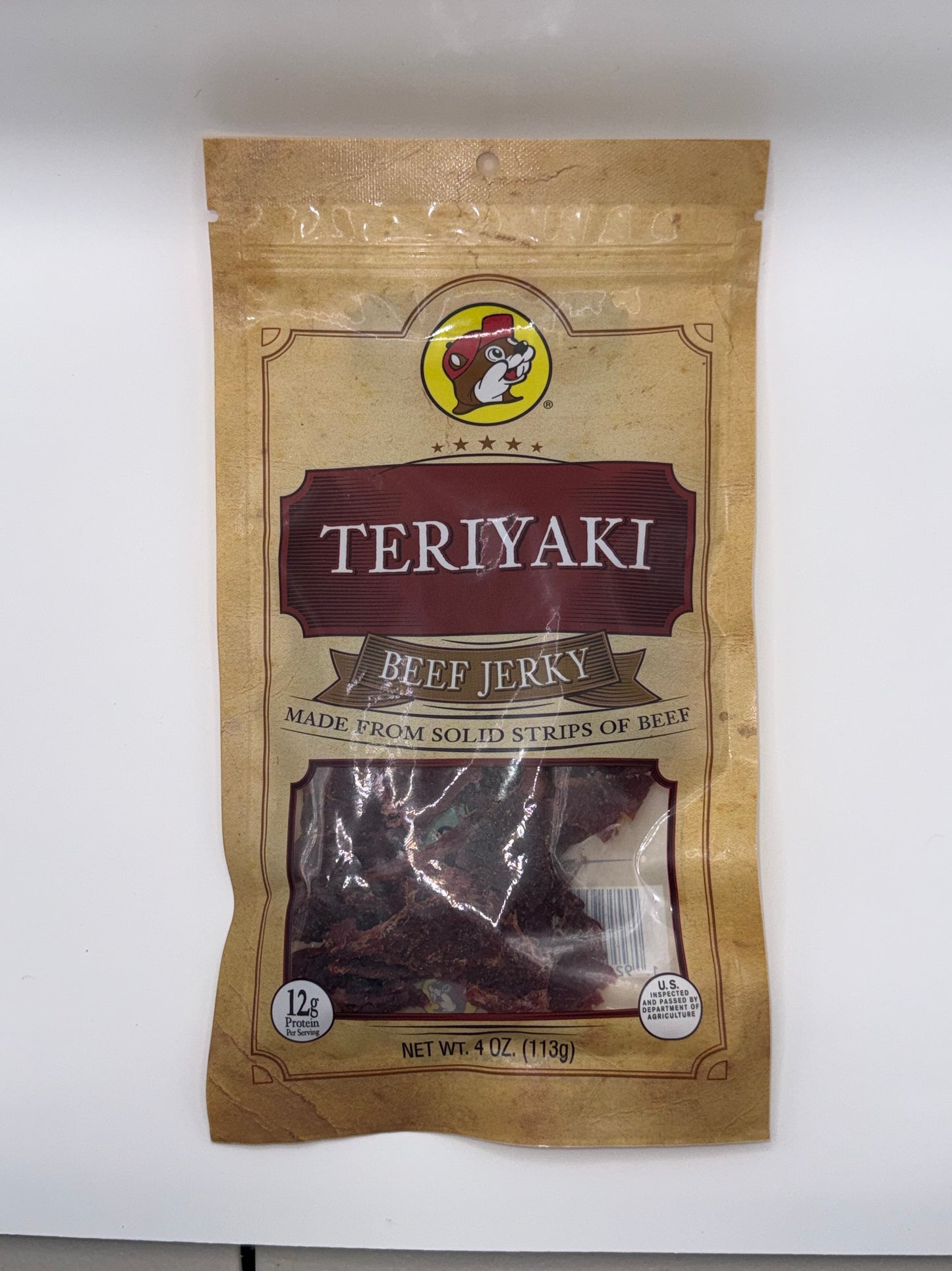 Buc-ee's Teriyaki Beef Jerky product photo 1