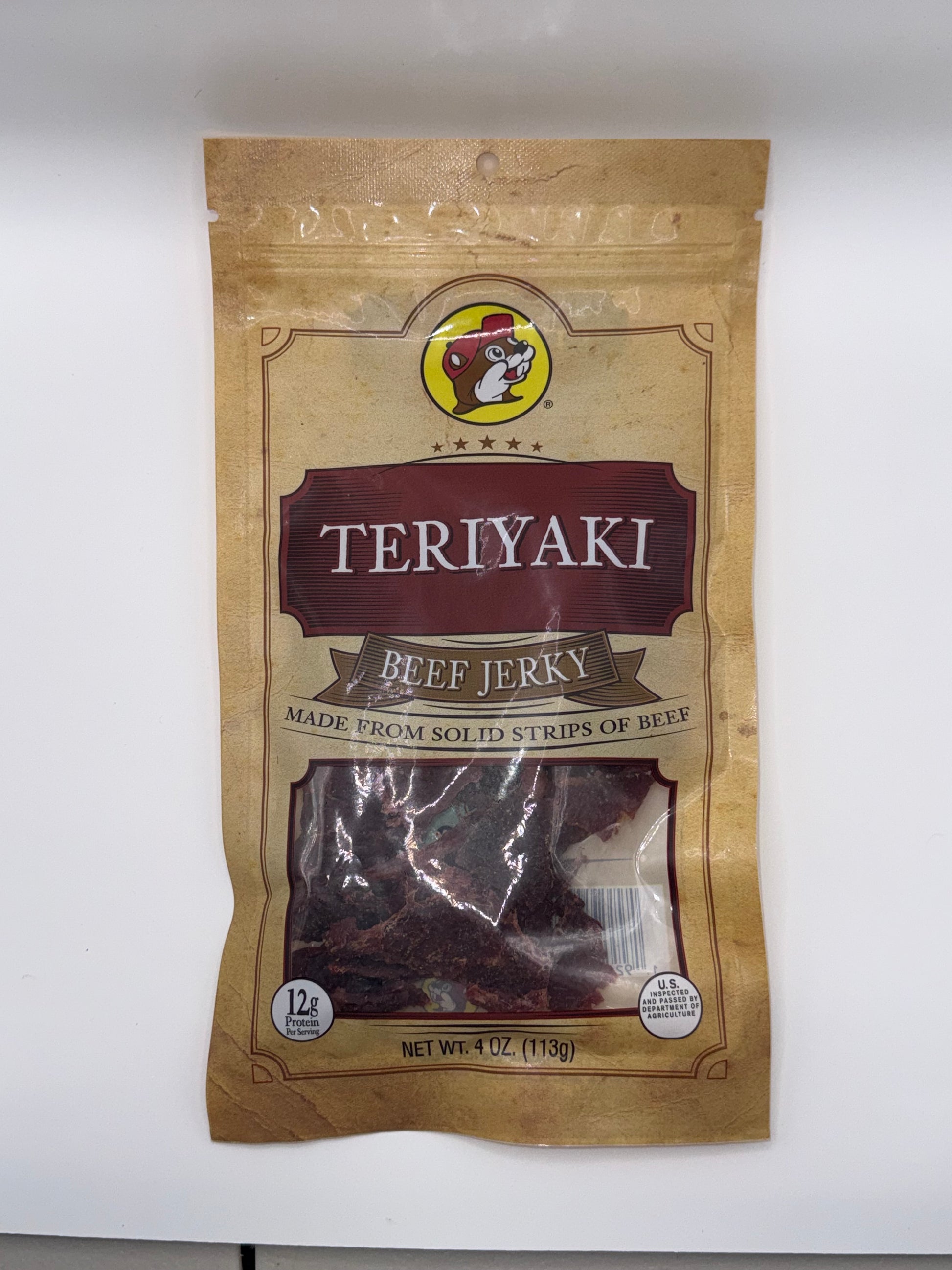 Buc-ee's Teriyaki Beef Jerky product photo 1